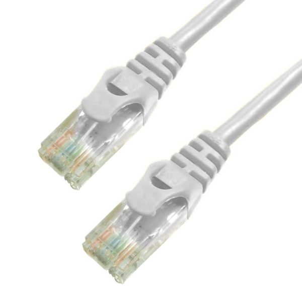 Cat-6 UTP Ethernet Network Cable RJ45 Lan Wire Black 25FT