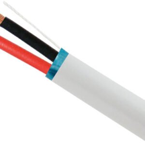 500ft Plenum 14/2 CL3P Rated Unshielded Stranded Bare Copper Conductors White - Image 1