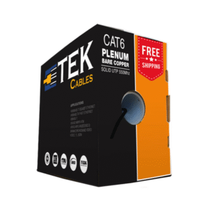 Cat6 Plenum Bare Copper Network Cable - Image 1