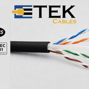 Cat6 Plenum 1000ft Solid Conductor Cable UTP CMP Rated 23 AWG 550 MHz Pull Box - Image 4