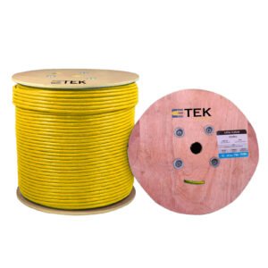 Cat6a Bare Copper 1000ft Plenum UTP 23AWG CMP Rated 10 Gigabit Ethernet Cable - Image 4