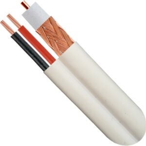 1000ft RG59 Siamese20AWG Bare Copper Coaxial Cable - Image 1