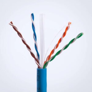 Cat6 Solid Bare Copper Riser Rated PVC Jacket 1000ft