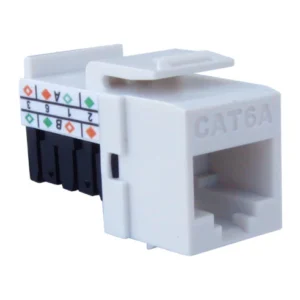 CAT6A RJ45 Punch Down Keystone Jack