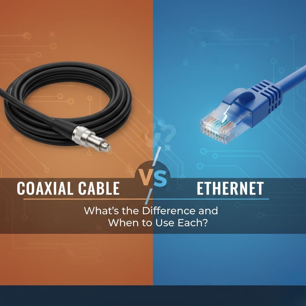 Coaxial Cable vs. Ethernet