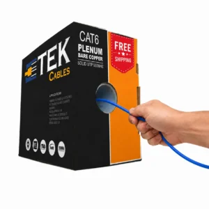 Cat6 Plenum Bare Copper Network Cable - Image 3