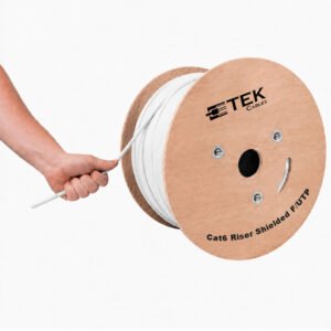 Cat6 Riser Cable Shielded F/UTP Solid Bare Copper 1000 Ft - Image 4